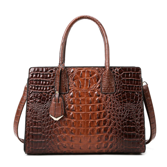 ALLIGATOR Leather Women Messenger Bags Crocodile Female Crossbody Shoulder Hand Bags for Women 2024 High Quality Ladies Handbags