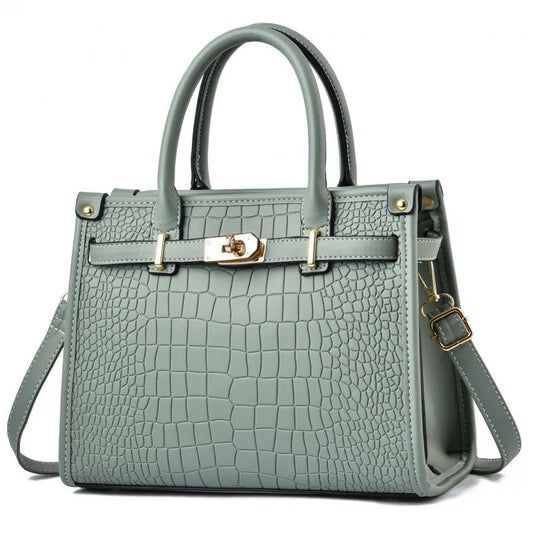 2024 New Crocodile Pattern High Quality Crossbody Bag Soft Leather Luxury Handbags Elegant Bags New Direct Selling Women's Bag